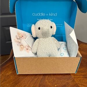 Cuddle and Kind Gray Elephant Plush Toy New in Box